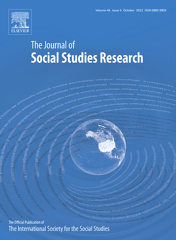 Go to journal home page - The Journal of Social Studies Research